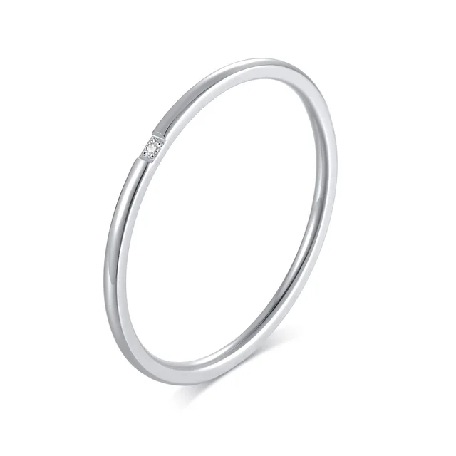 Bague mince Chic en corde torsadée pour femmes, bagues de mariage en métal en acier inoxydable, nouveaux bijoux de fête Vintage simples et élégants