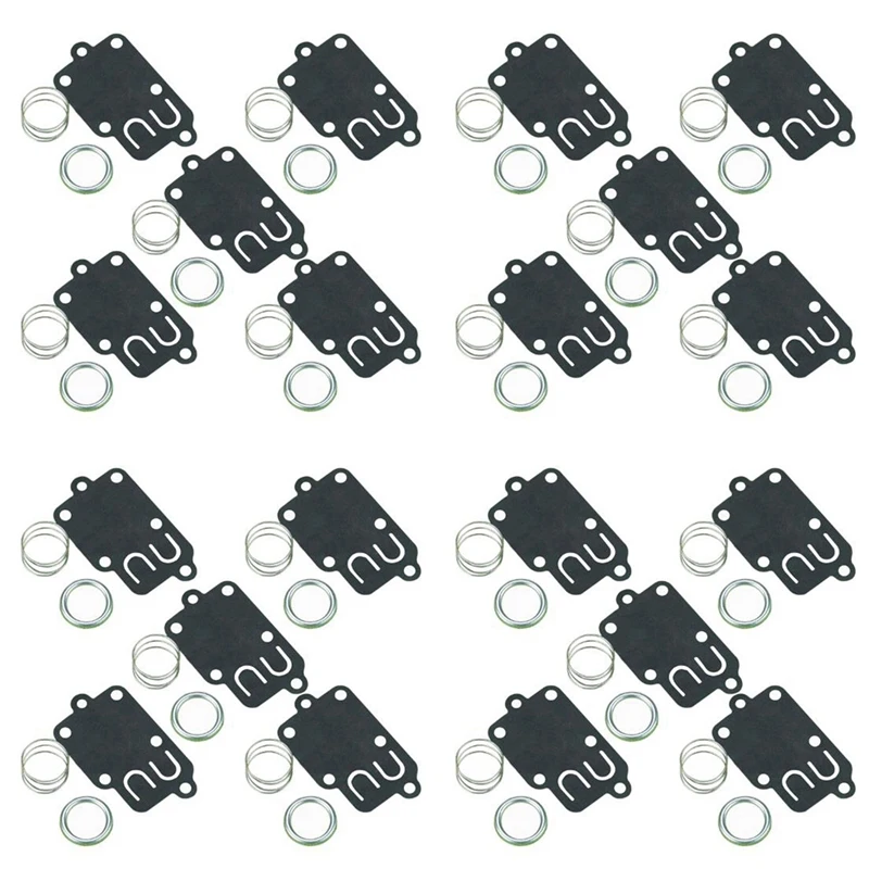 

Диафрагма карбюратора для Briggs Stratton 270026 502, 20 комплектов, дозирующие детали, прикрепите прокладку, диафрагма, ремонтный карбюратор