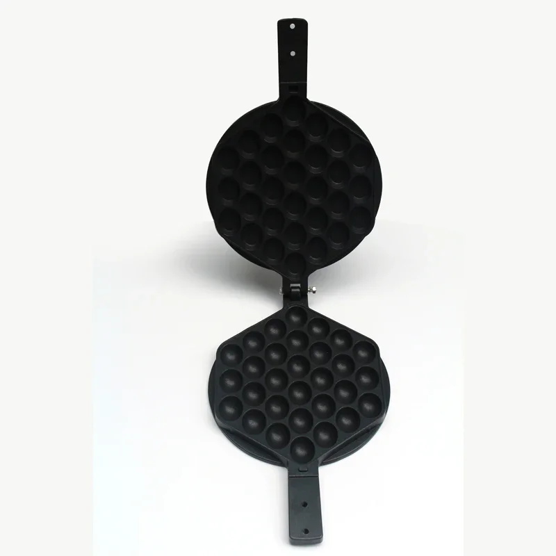 Commercial Hongkong Eggs Bubble Waffle Machine Mould Eggettes Roller Baking Pan Iron Eggettes Mold Muffin Non-stick Plate