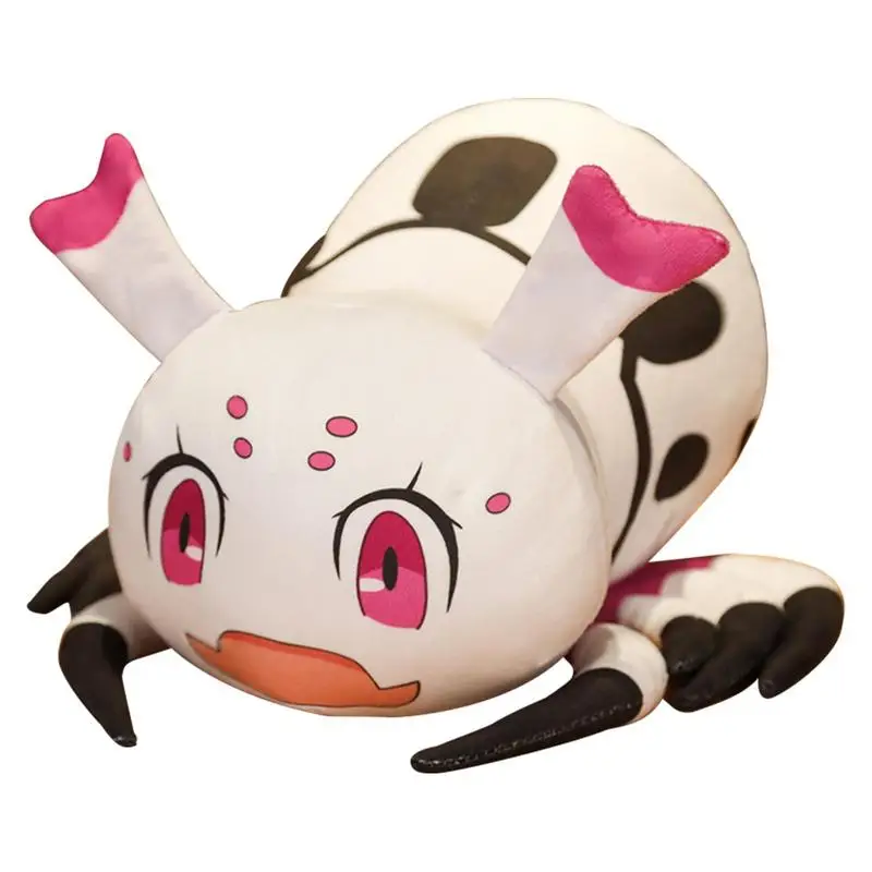 

White Spider Plush Stuffed Plush Toy Stuffed Anime Spider Decorative Cute Soft Comfortable Anime Doll For Bedroom Living Room