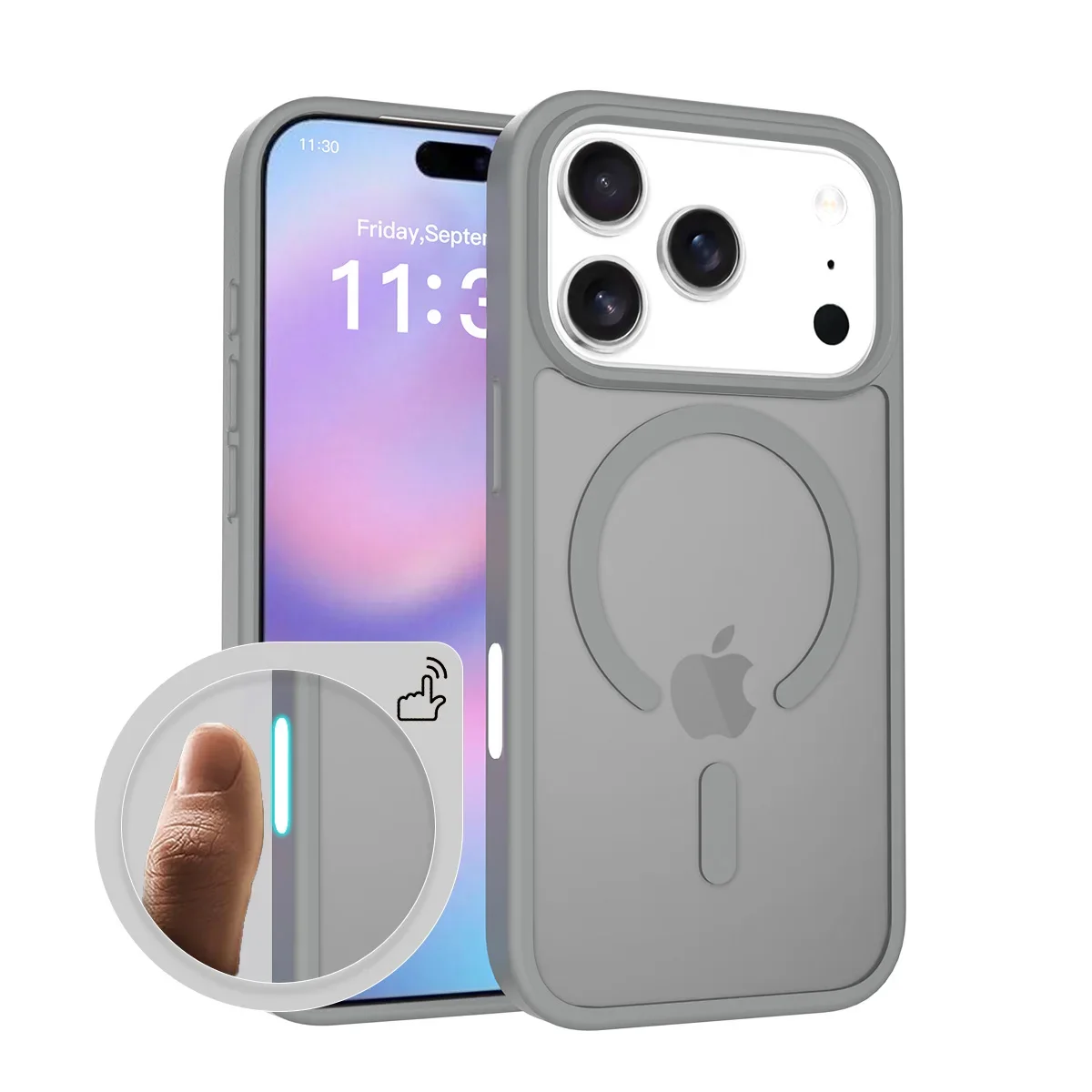 iPhone Matte Candy Color Magnetic Case 15