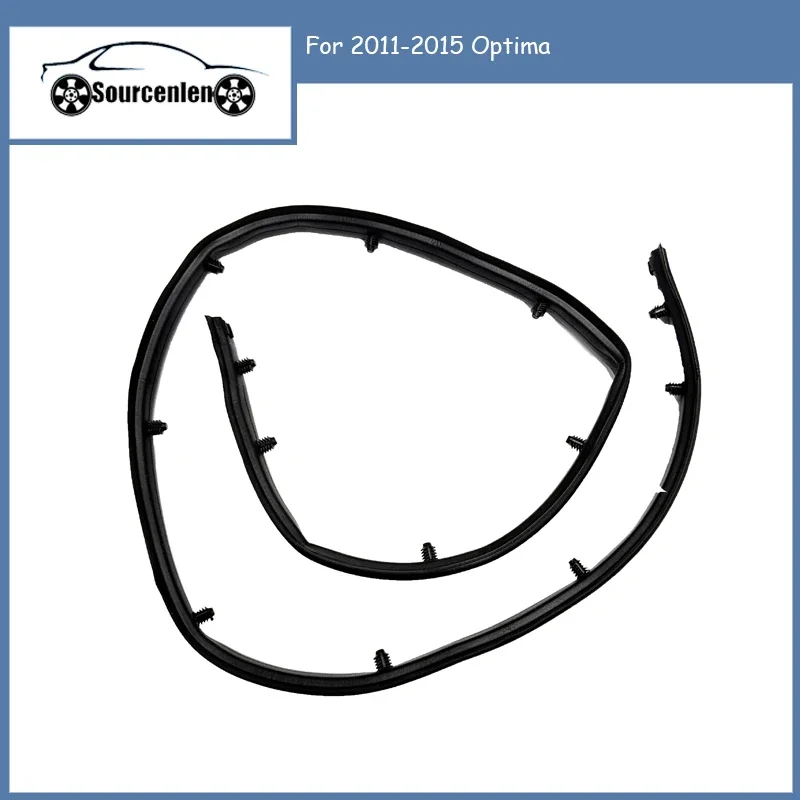 

Front Bumper Hood Seal Strip Sight Shield Rubber Trim FOR 2011-2015 Optima 863572T000 86357-2T000