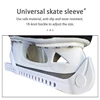 Plastic Ice Blade Protector Non-Slip Universal Ice Skate Blade Guards Wear-Resistant Ice Knife Blade Protector Sleeve for Hockey 6