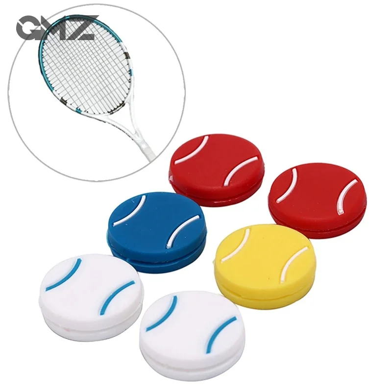 

Colorful Tennis Racket Shock Absorber Vibration Dampeners Anti-vibration Silicone Sports Accessories