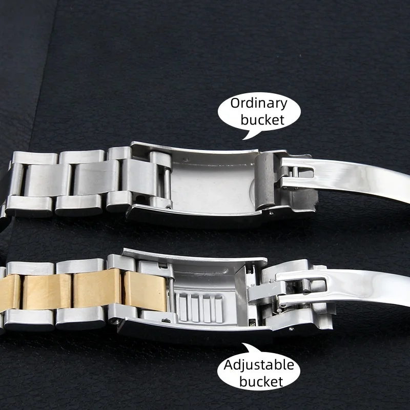 For Rolex Daytona Submariner Ghost Folding buckle Adjustable