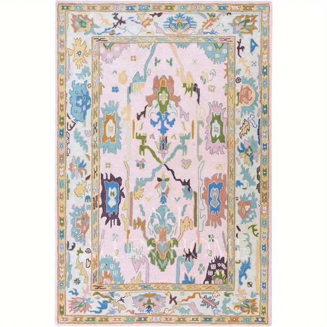 Pastel Decorative Area Rug 3