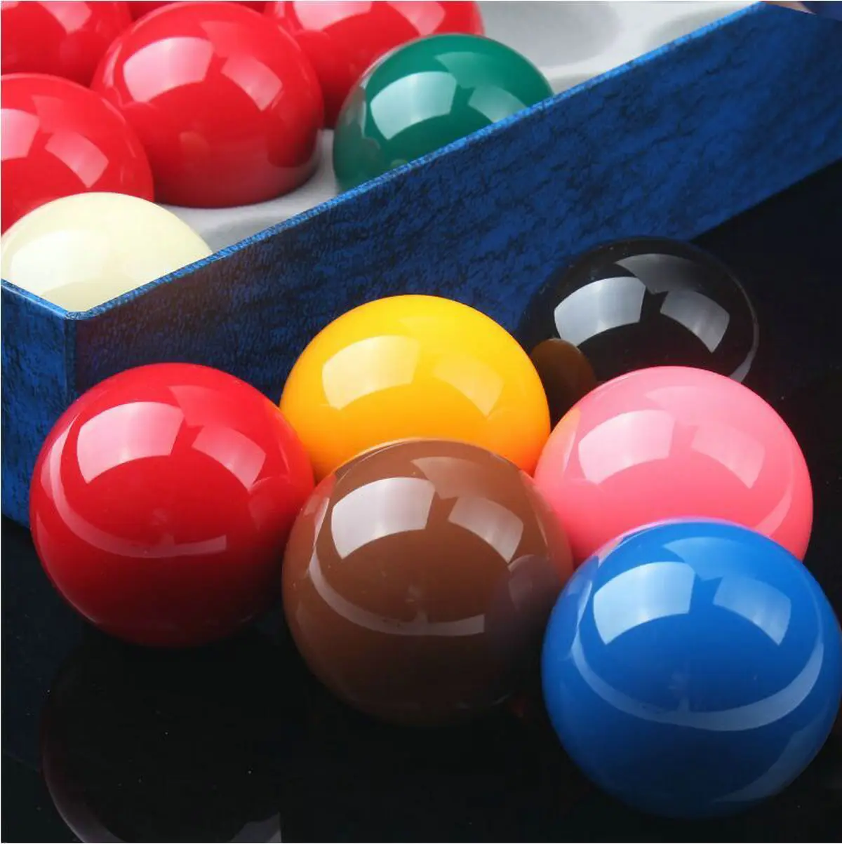 Cuppa Professional Standard Tournament Snooker Balls Set (2-1/16 Inch, 52.5mm, With 15 Reds)