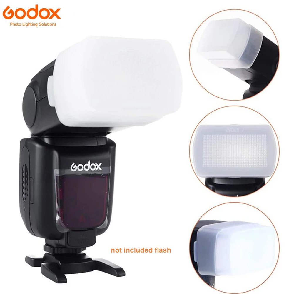GODOX Flash Diffuser Dome Bounce Fit Godox V860II V850II TT685 TT600