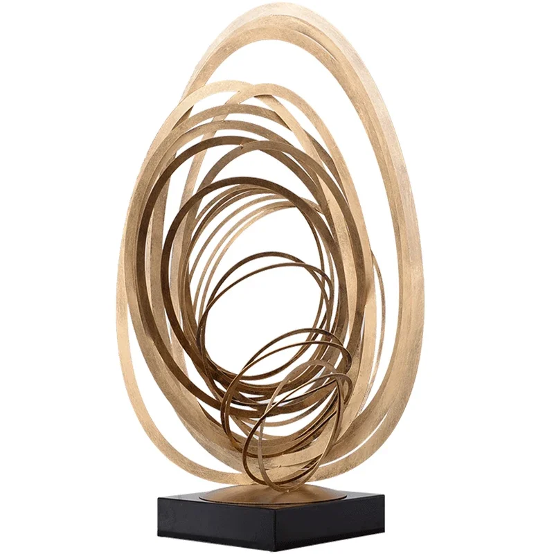 

Shopping Mall Entrance Decoration Crafts Iron Sculpture Furnishings