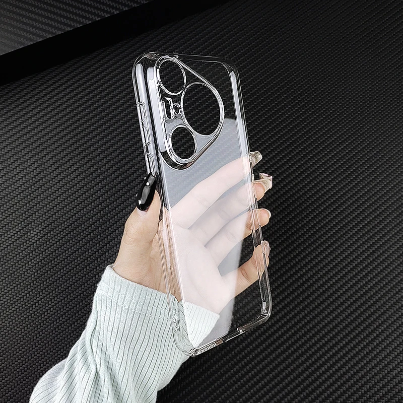 Ultra Thin Clear Protective Case - Hard PC Camera Protection, Full Coverage Plastic Skin