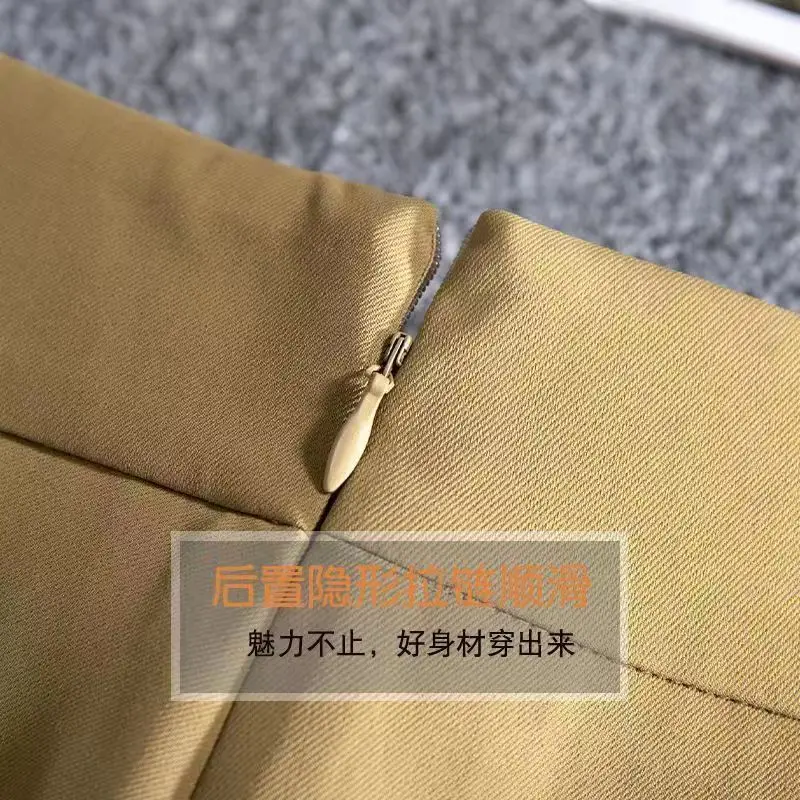 Spring Summer New Solid Color Zipper Bow Straight Trousers Women Loose Temperament High Waist Pockets Thin Style A-line Shorts