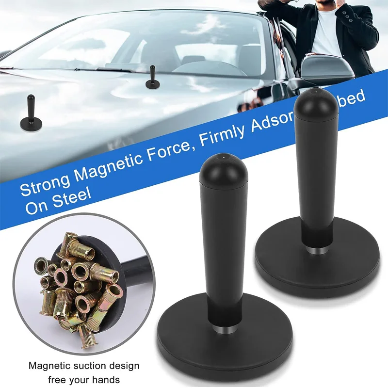 Car Vinyl Wrap Gripper Magnet Holder 2Pcs