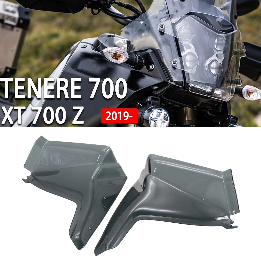 

New For Yamaha Tenere 700 TENERE700 XT700Z XT 700 Z Side Windshield Cover Wind Deflector Protection 2019 2020 2021 2022