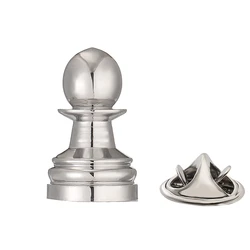Elegant Copper Chess Brooch - Stylish Lapel Pin & Accessory (686)