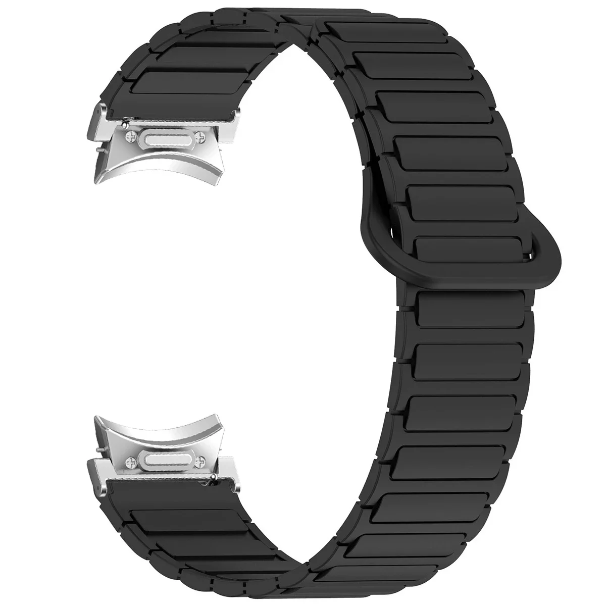 Magnetic Loop Silicone Watch Band - Universal 20mm Strap