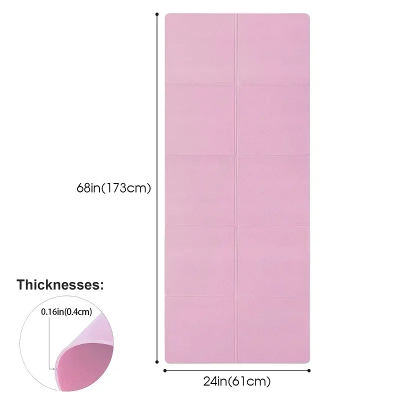 4MM Thick EVA Yoga Mats Anti-slip Sport Fitness Mat Blanket For Exercise Yoga And Pilates Gymnastics Mat