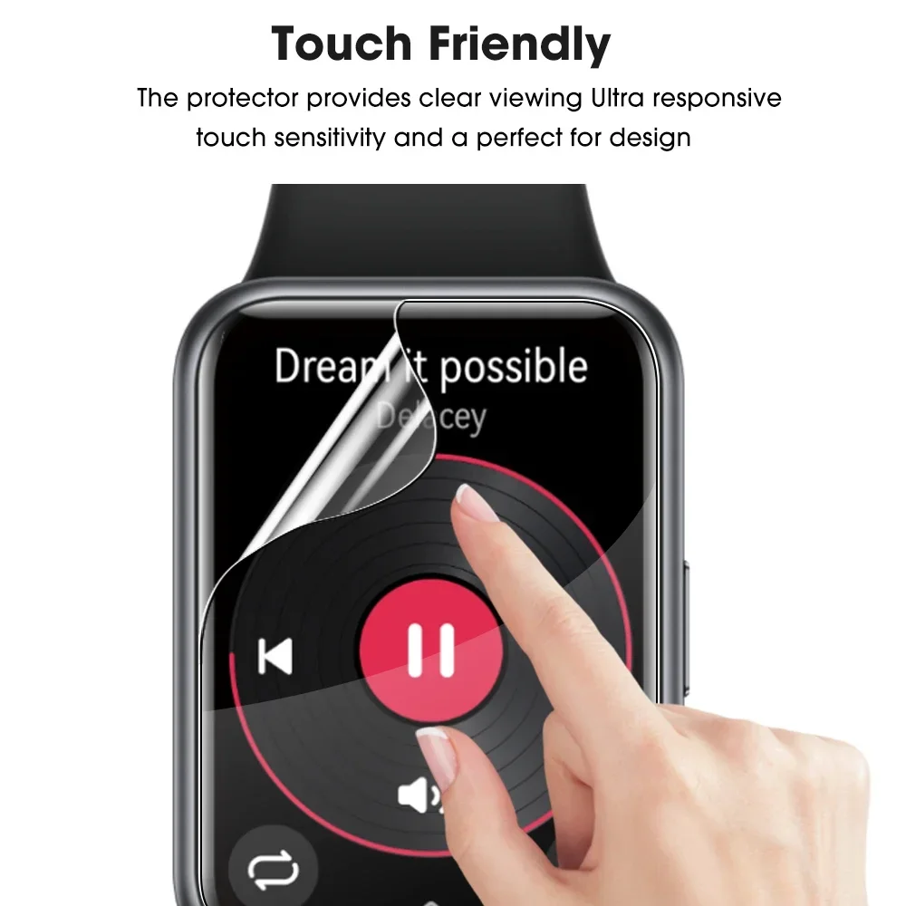 Huawei Watch Fit 2 HD Hydrogel Screen Protector - Anti-Scratch Protective Film