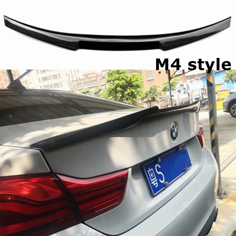 

Multiple styles Carbon Fiber Rear Spoiler Trunk Lip Wing For BMW 4 series F36 4-door Sedan Fastback 428i 430i 435i 2014 up