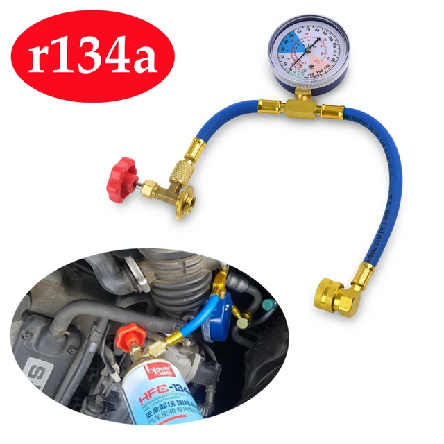 R134a Kältemittel Klimaanlage Refill Freon Füllung Adapter Kälte Werkzeuge  Automotive Klimaanlage Manometer Schlauch - AliExpress