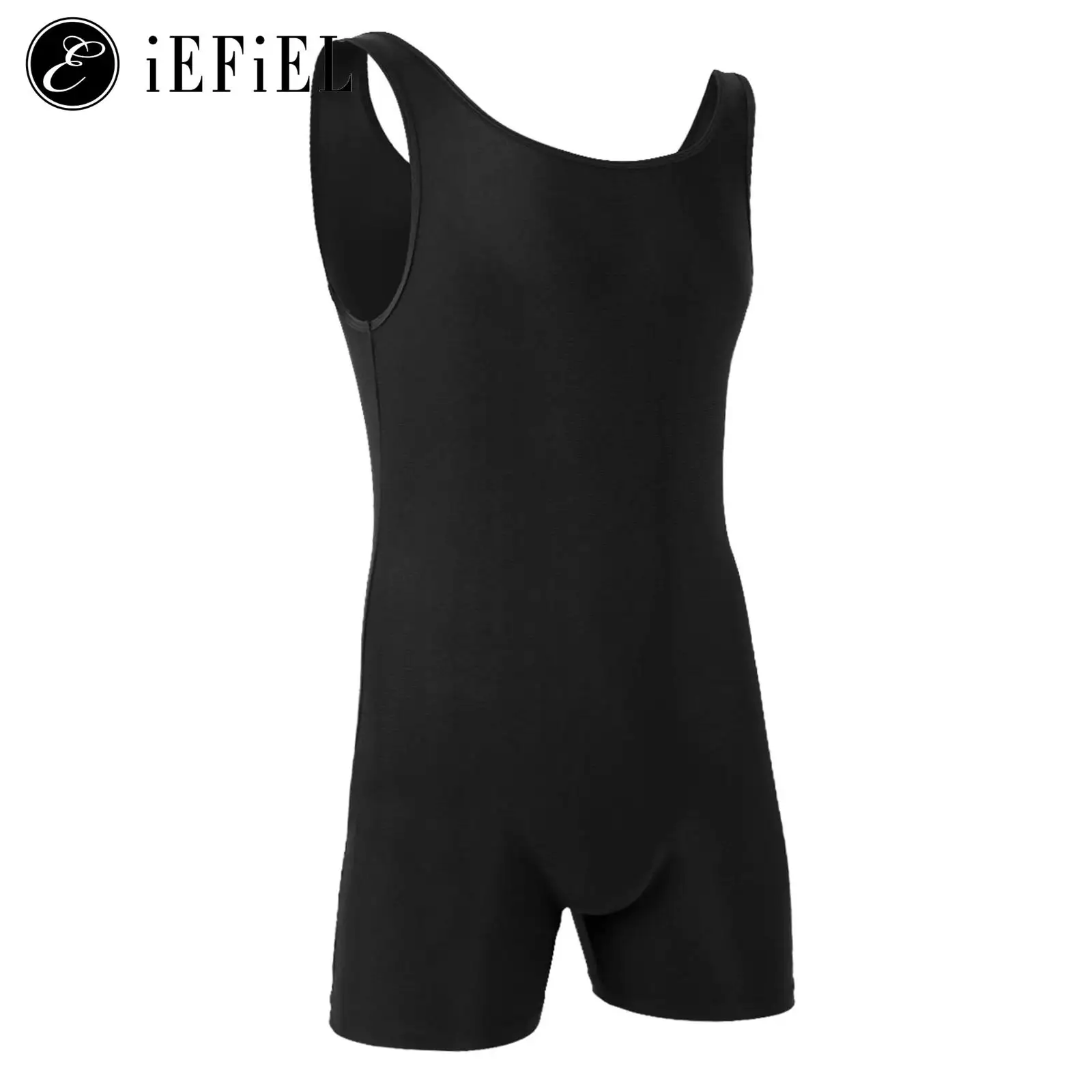 Mens One Piece Senza Maniche Wrestling Canotta Tuta Tuta Sport Palestra Allenamento Body Biketard Unitard Dancewear