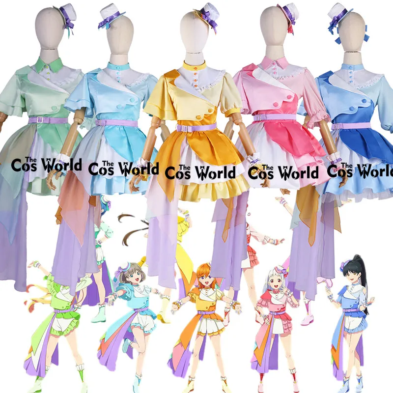 

Костюм для косплея Love Live Superstar Liella Shibuya Kanon Tang Keke Arashi Chisato Hazuki Ren Heanna suосновной костюм аниме
