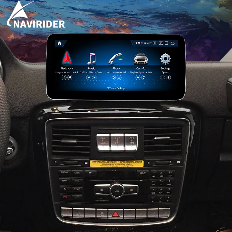 

12.3" Android 13 Car Radio Multimedia Video Player For Benz G CLASS W463 G350 G400 G500 G550 G63 G65 G55 2017 2018 GPS CARPLAY