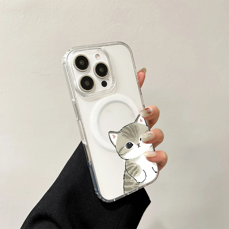 Magnetic Hard Cover Case for Samsung Galaxy Smartphones