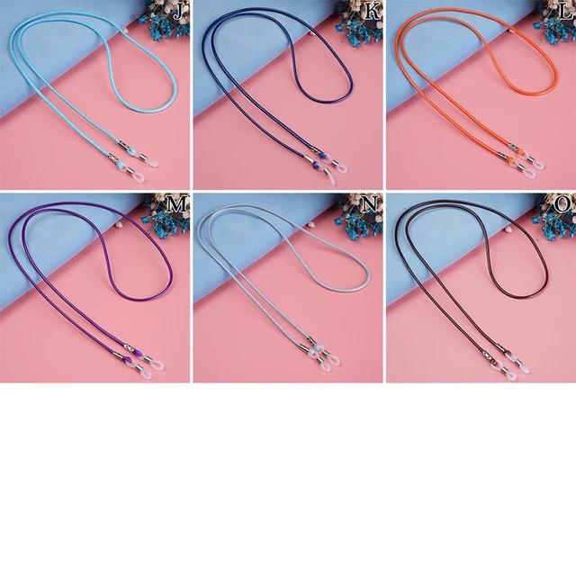 Gläser Seil Mode Gläser Kette Verstellbar Gläser Gurt Neck Cord  Sonnenbrillen Brillen Seil Lanyard Halter Anti Slip Schnur - AliExpress