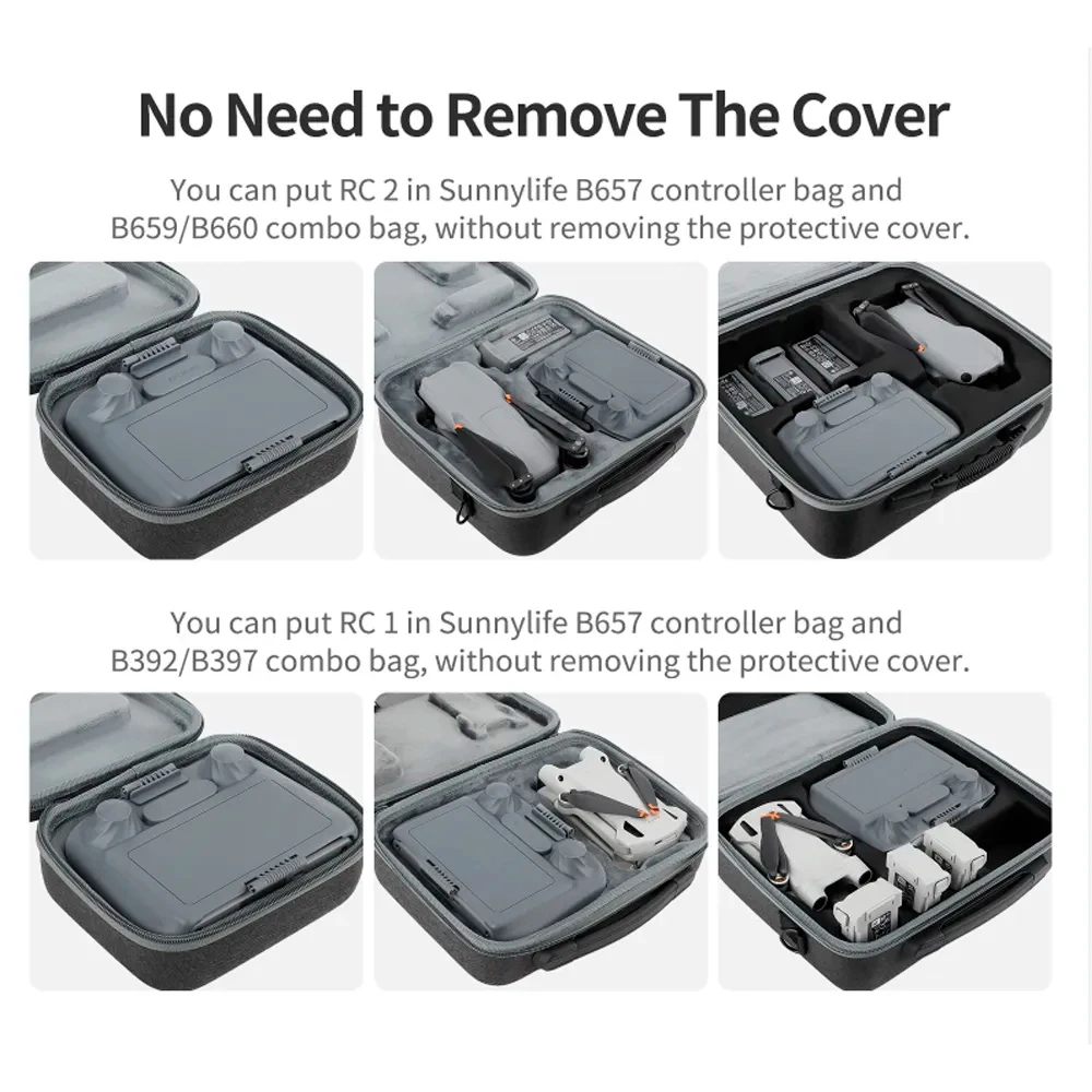 For DJI Mini 4 Pro/Air 3/DJI RC2 Controller Protector Sun Hood Sunshade  Cover