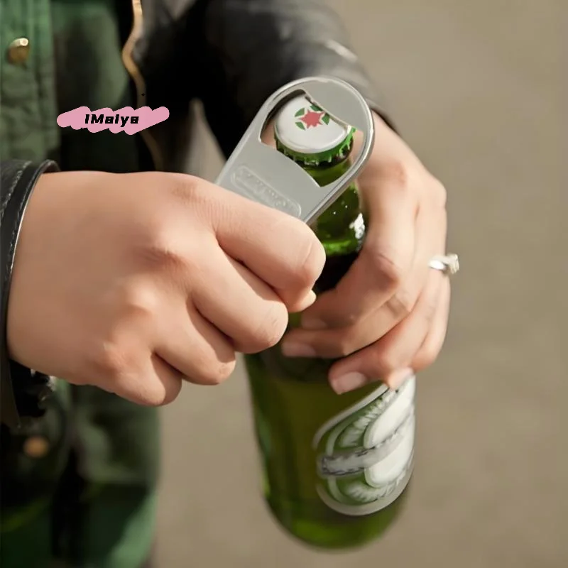 창의적인 대형 지퍼 모양 자석 맥주 병따개 냉장고 자석 기능성 홈 장식품