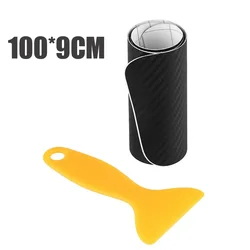 Universal Auto Trunk & Rear Bumper Protection Film - Anti - Kick Door Sill Strip (Black)