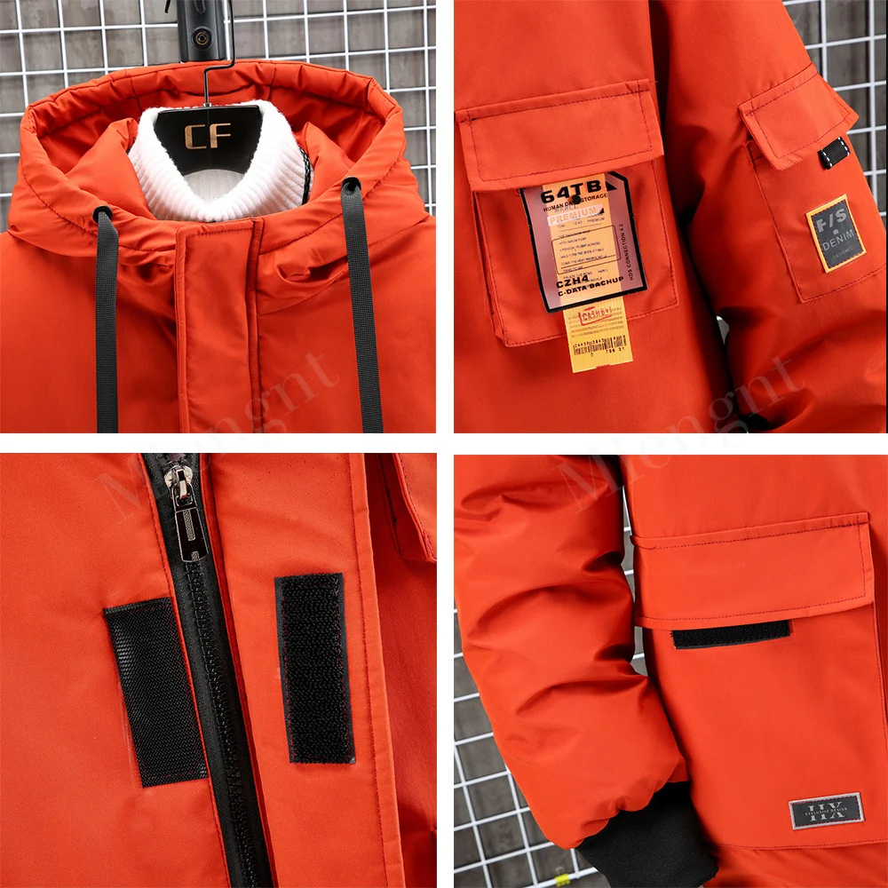 Рисунок 5 - Мужская зимняя парка с капюшоном