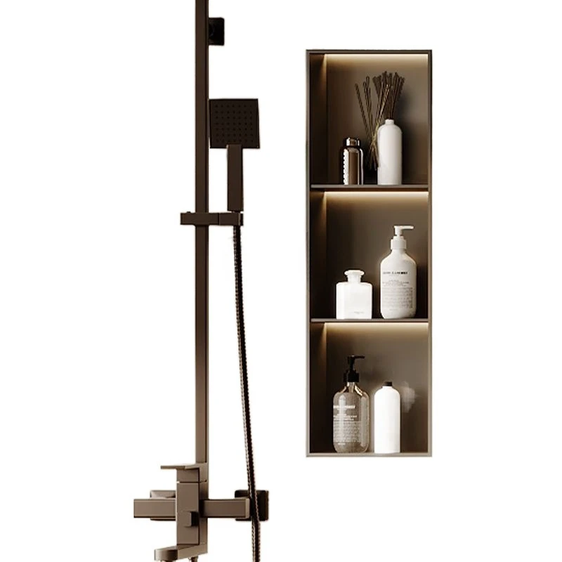 

Встроенный шкаф из нержавеющей стали для ванной и телевизора