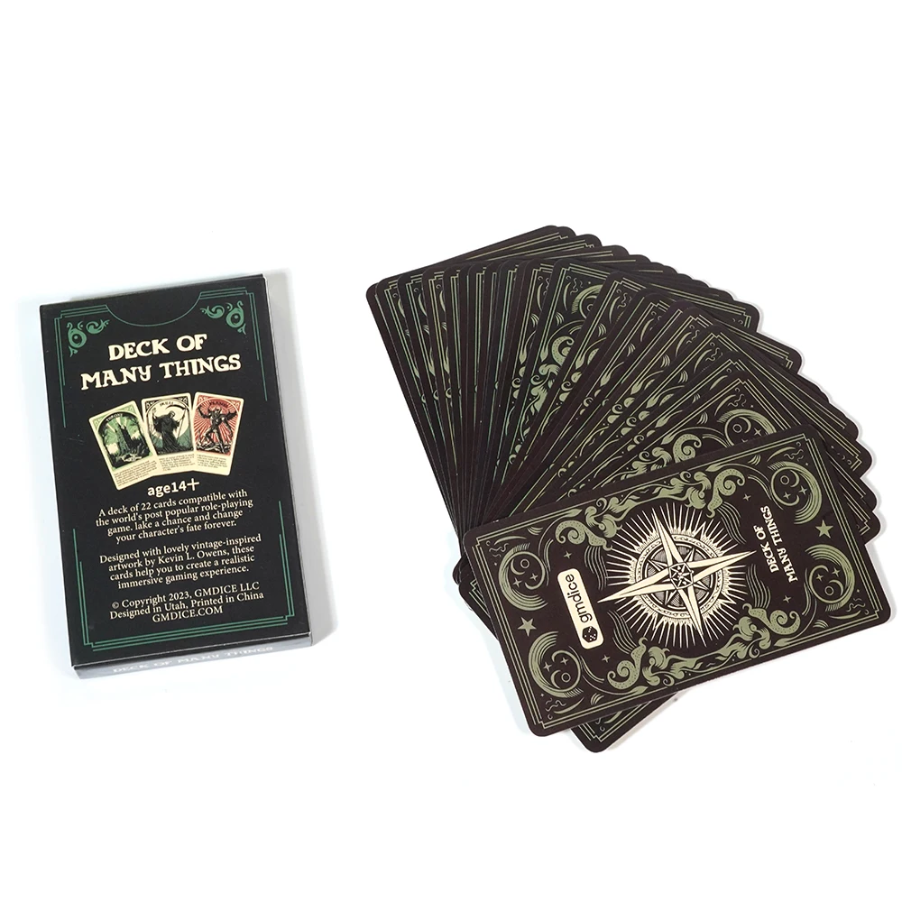 D&D Deck of Many Things: The Physical Manifestation Deck Card Game 5
