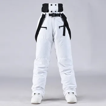 Windproof Outdoor Sport Trousers for Men and Women, Alpine Overalls, Waterproof Ski Pants, Warm Overalls, Big Ski Pants, Mountai 5