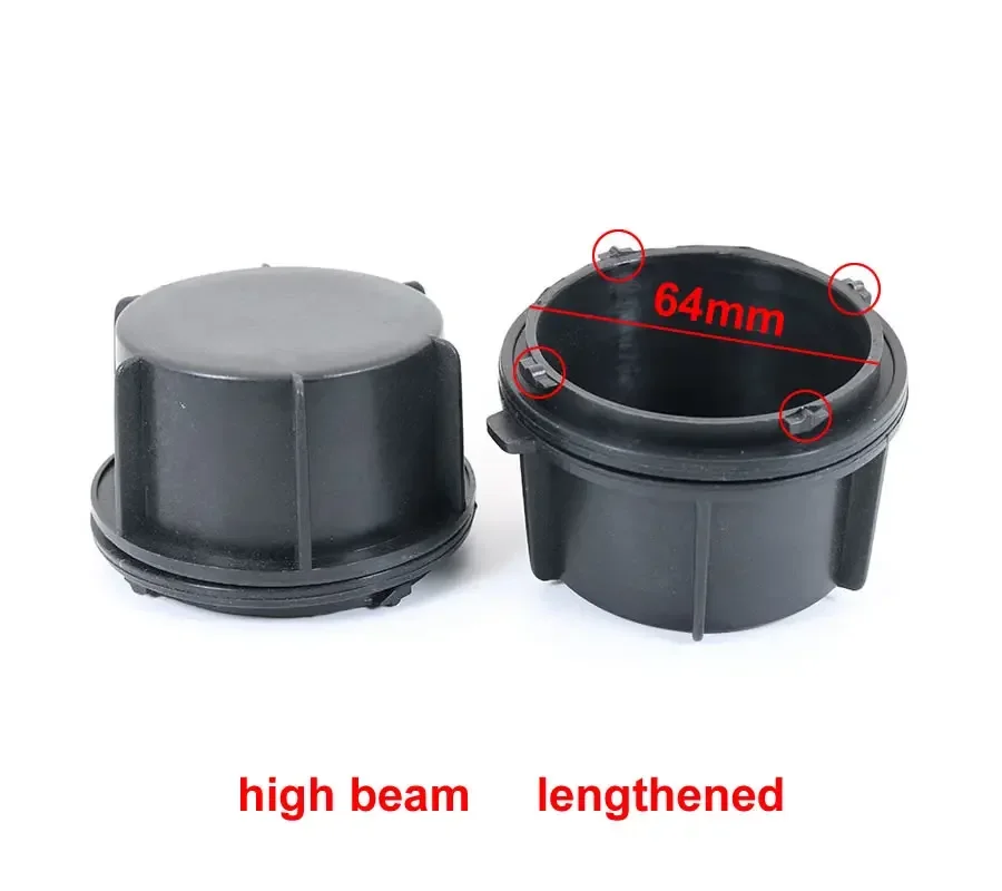 1pcs Low High Beam Light Dust Cover Waterproof Dustproof Headlamp Seal Headlight Cap 64mm 89mm For Kia K3 K3S 2013-2015