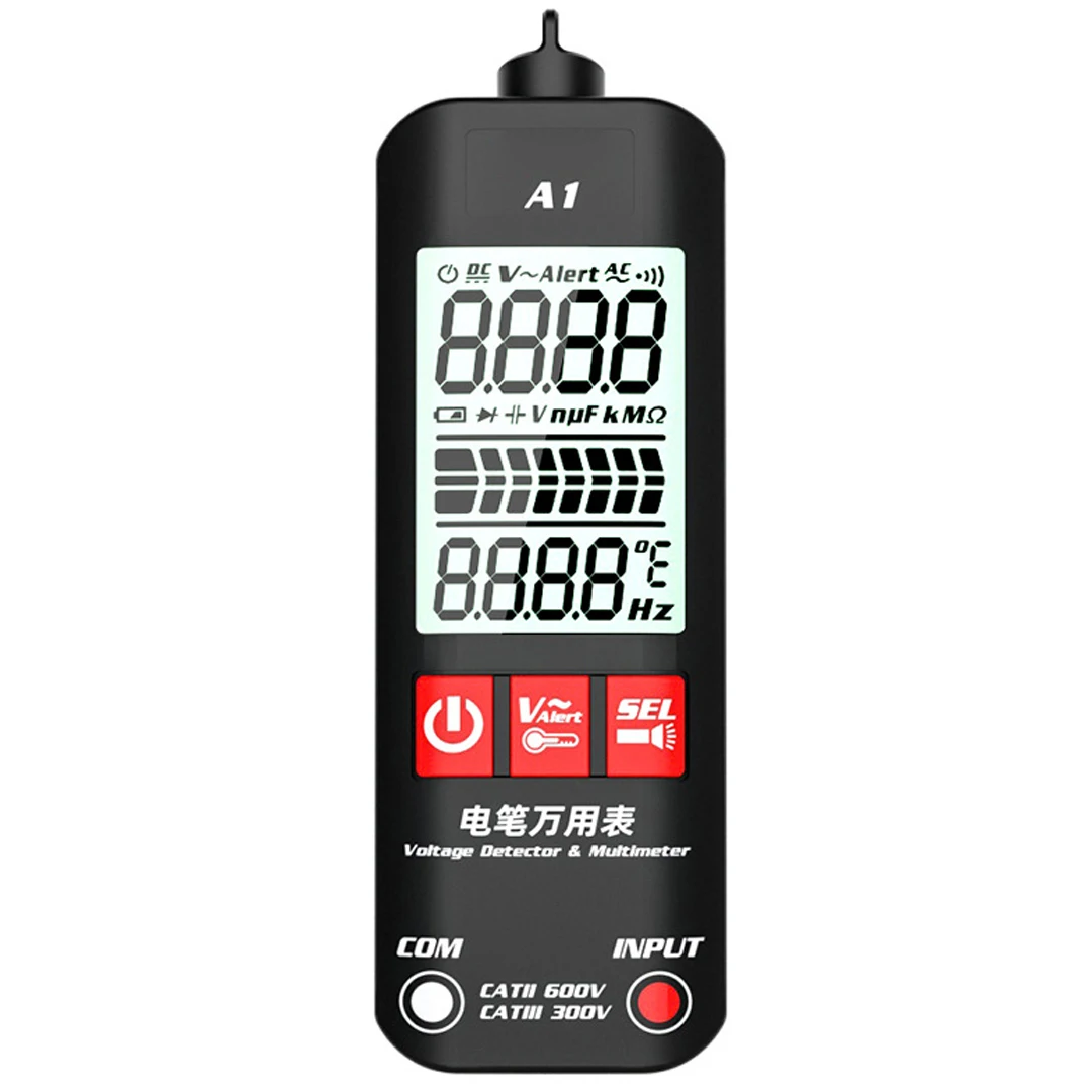 Fully Automatic Intelligent Anti-burnout Digital Multimeter For Identifying Circ