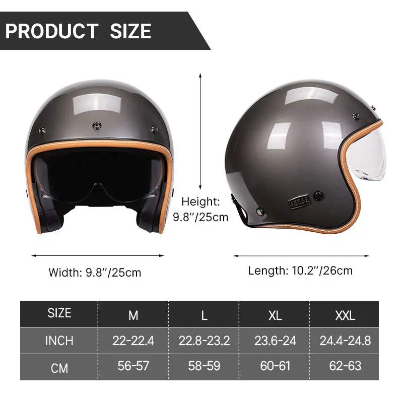 淮 Ʈ 3/4  ̽   , ο Ƽ Ʈ ,  DOT ECE  Casco, ǰ