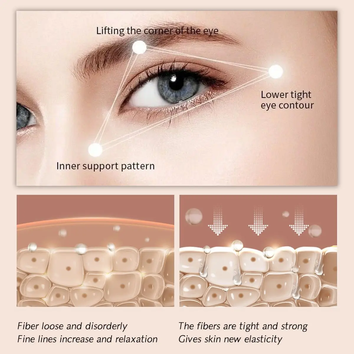 Retinol Anti-aging Whitening Oil Control  Eye Serum Gold Serum Korean Skin Care Products 5
