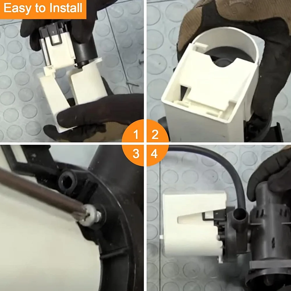 4681EA2001T AP5328388 Washer Drain Pump Motor Fit for Ken-more and LG Washing Machine drain pump-Replaces AP5328388 washing machine drain pump motor