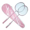 Badminton Racket Carrying Bag One-shoulder Carry Case Waterproof Full Racket Carrier Protect for Men Women Players Outdoor Sport 5
