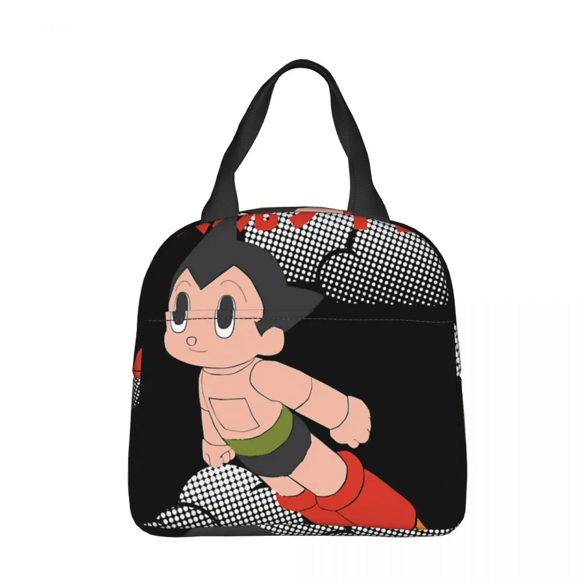 

Hover Оксфордские тканевые портативные сумки Astro Boy аниме школьное путешествие обед Туризм детский холодильник