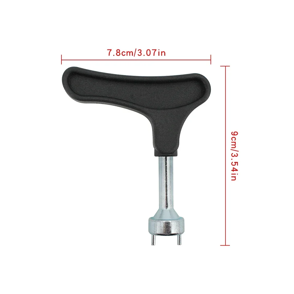 Ratchet Key Handle Replacement  Golf Spikes Wrench Screw For Golf Shoes Universal Spike Outdoor Cleats Tool Golf Accessories 2