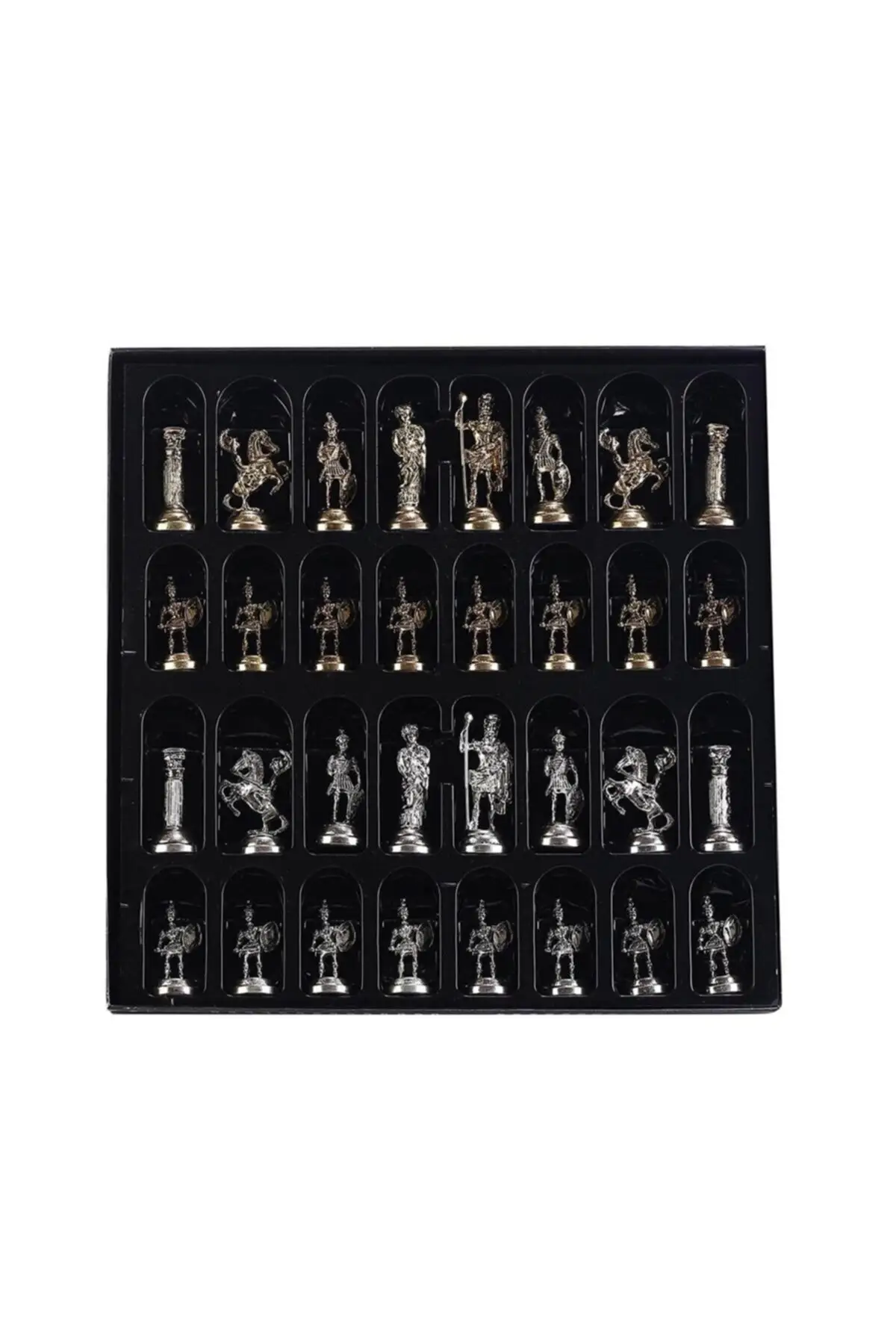 (ONLY FOR ANYONE REQUESTING CHESSPIECE) Gifthome Small Metal Shiny Roman Figured Chess Piece | Спорт и развлечения