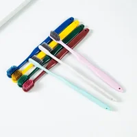Articles de toilette jetables pour hôtel B & B, ensemble de dentifrice pour brosse à dents jetable, hospitalité domestique, fabricants en gros 100 pièces 4