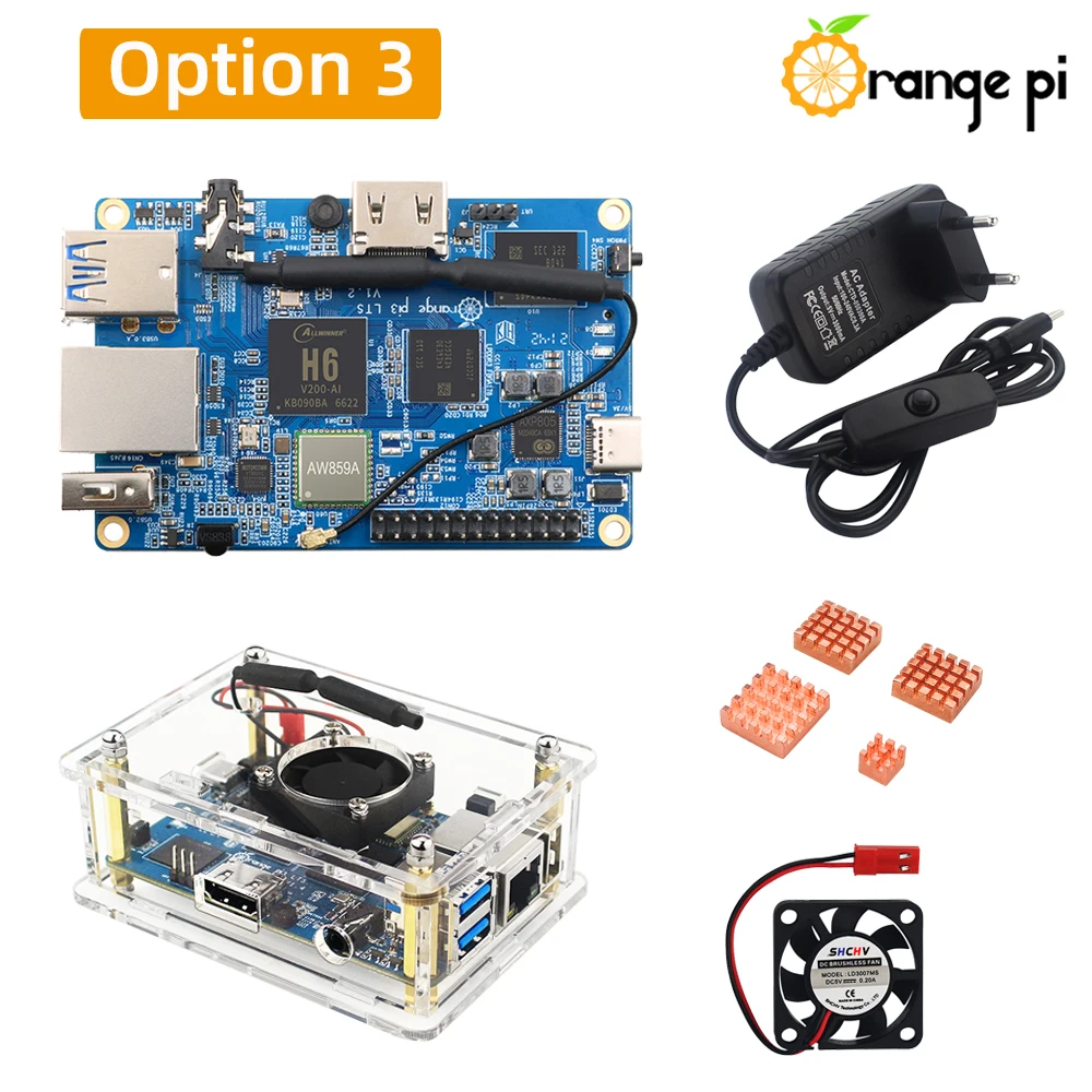 HDMI, cartão TF, OPI 3LTS, H6, 64Bit,