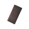 GENODERN Crazy Horse Leather Long Wallets for Men Genuine Leather Men Wallets Vintage Male Purse 4