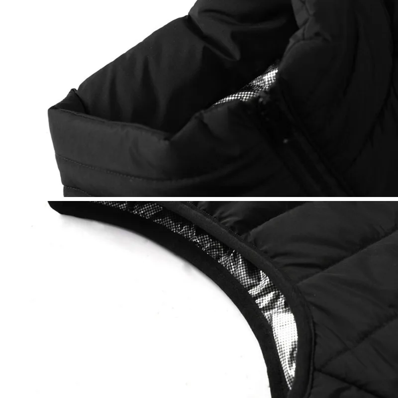 Snowboarding Jackets Heating Vest Men Women Sportswear Outdoor Black Heating Blanket Camping Bike Skiing Fishing Motorcycle