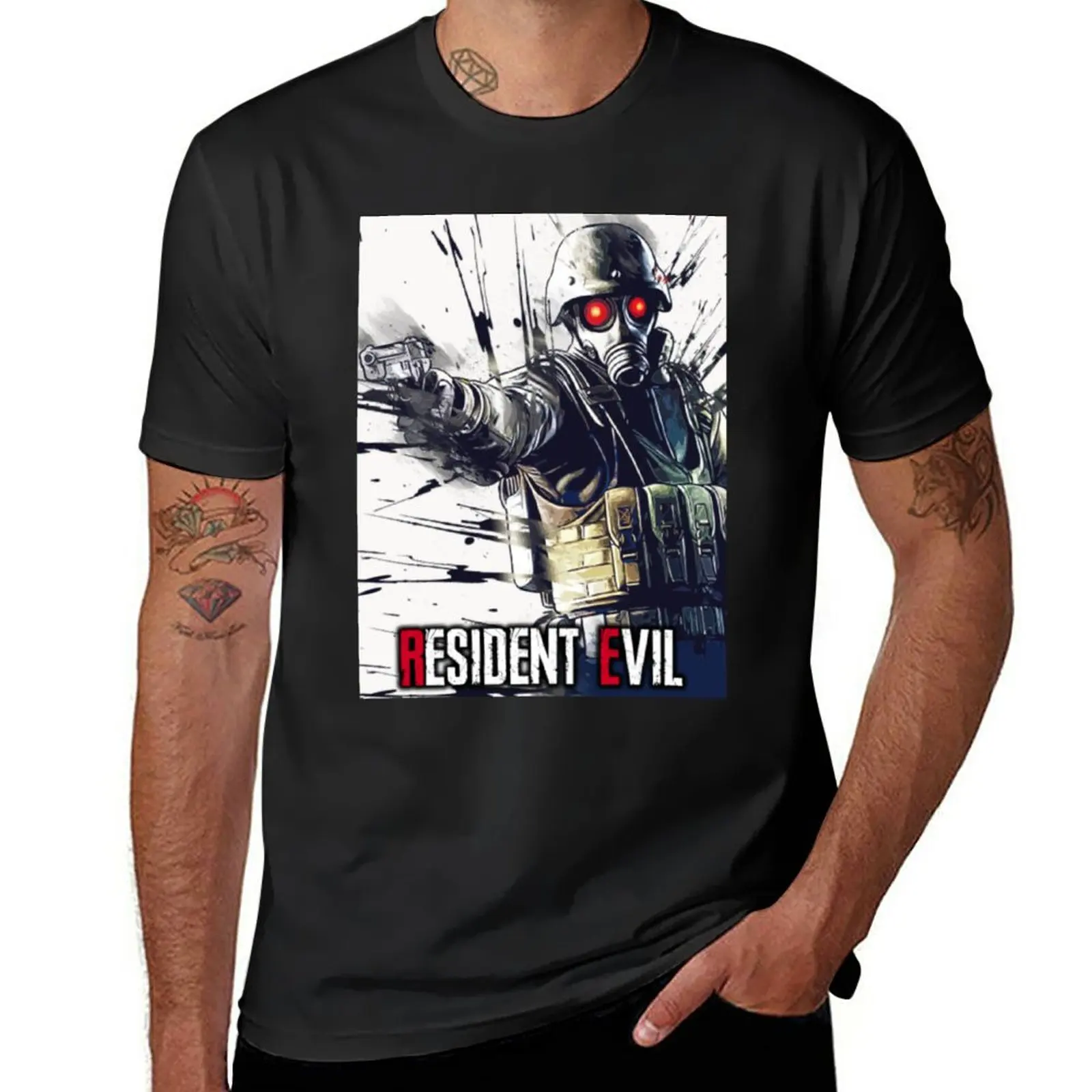 

evil art 20 T-Shirt anime clothes customizeds vintage Short sleeve tee mens t shirt