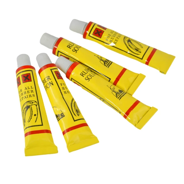 Tire Repair Glue, 5PCS, Yellow